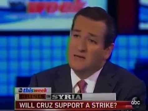 Ted Cruz Makes Case Against Attacking Syria