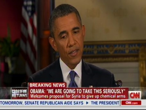 Obama: Russian Resolution Result Of My Military Threat