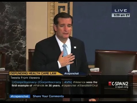 Cruz Asks Media To Cover ObamaCare Fight Fairly