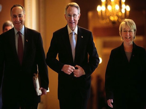 Three Top Senators Use Same 'Gun To Our Head' Line