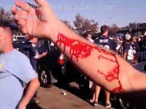 Chargers, Cowboys Fans Bash Each Other With Beer Bottles After Game