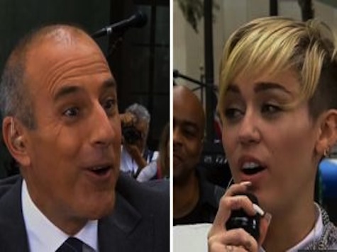 Miley Cyrus Tells Matt Lauer 'You're Definitely Not Sexual'