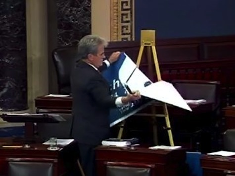 Senator Coburn Tears Up Giant Government Credit Card On Floor