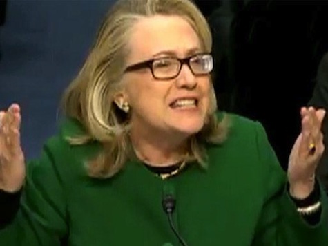 Benghazi Protester Interrupts Hillary Clinton Speech: 'You Let Them Die'