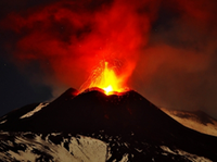 VIDEO: Mt. Etna Volcano Erupts, Spews Ash