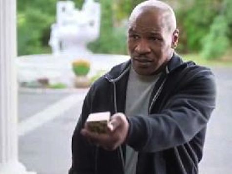 Mike Tyson Returns Evander Holyfield's Ear in Foot Locker Ad