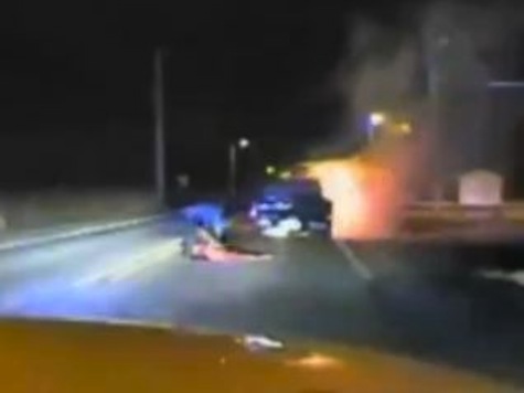 VIDEO: Cop Saves Man From Burning Truck