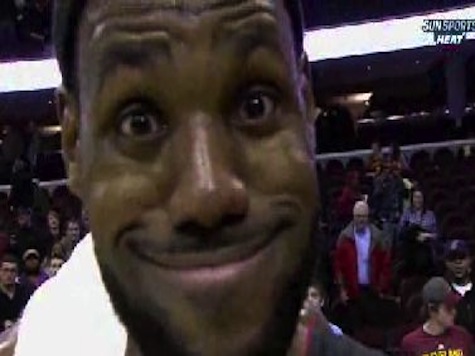 LeBron Gets Back at D-Wade With Videobomb