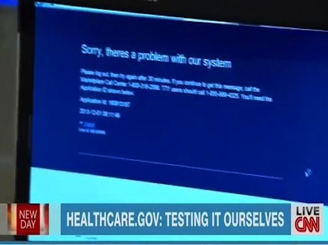 Upgraded ObamaCare Website Crashes During CNN Live Demonstration