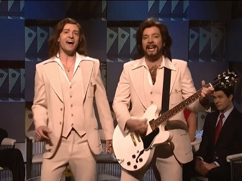 Fallon, Timberlake Team Up for 'The Barry Gibb Talk Show'