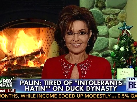 Sarah Palin: Those Offended by What Phil Robertson Said Are Offended by the Gospel