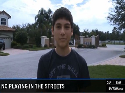 Neighborhood Bans Kids from Playing in Street