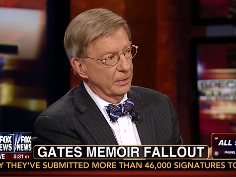 George Will: Bob Gates Produced 'a Somewhat Schizophrenic Book'