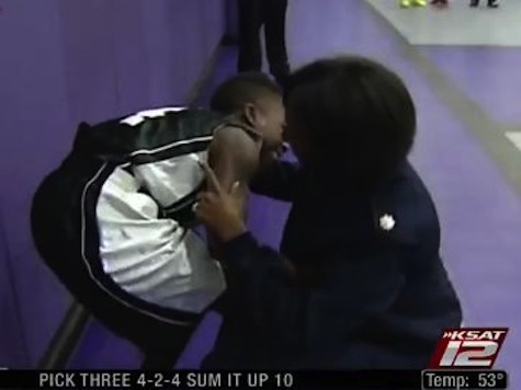 13-Year Old Reunited with Military Mom at Basketball Game