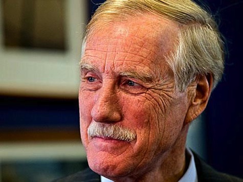 Angus King: 'I Would Not Go,' 'Send My Family' to the Olympics