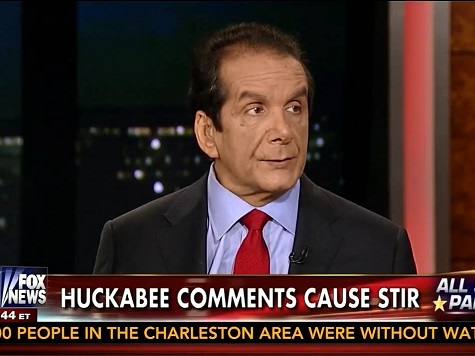 Krauthammer on Huckabee's 'Libido' Comment: 'For God's Sake, Why Do You Have to Talk About That?'