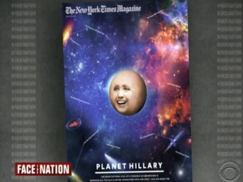 Bob Schieffer: I Thought 'Planet Hillary' Cover Was Chris Christie at First