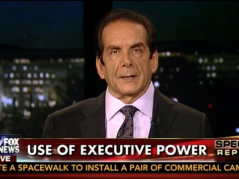 Krauthammer Downplays Obama's Threats to Use Executive Power: 'This Is All Empty Rhetoric'