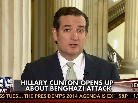 Cruz on Hillary's Benghazi Remarks: 'Talk Is Cheap. She Needs to Stand Up and Demand Action'