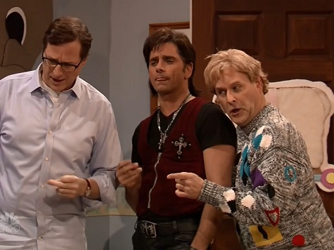 'Full House' Dads Reunite to Open Jimmy Fallon's 'Late Night' Show