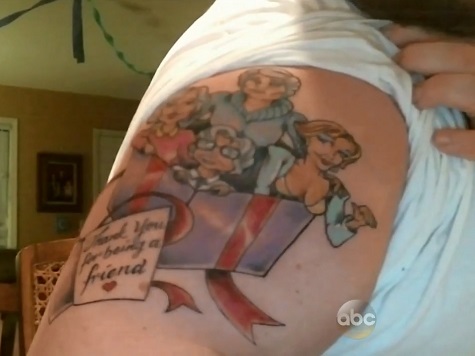 Kimmel Features Man with 'Golden Girls' and Premature Seahawks Super Bowl Champs XLVIII Tattoos