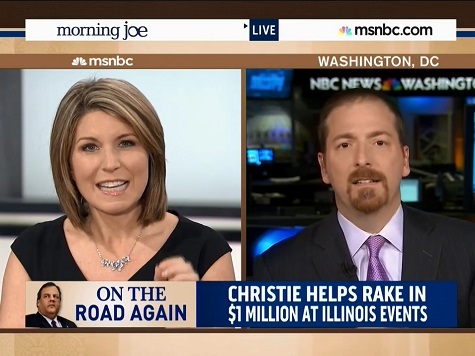 Nicolle Wallace Chides Chuck Todd for Not Praising Chris Christie: 'Rachel's Not on Until 9'
