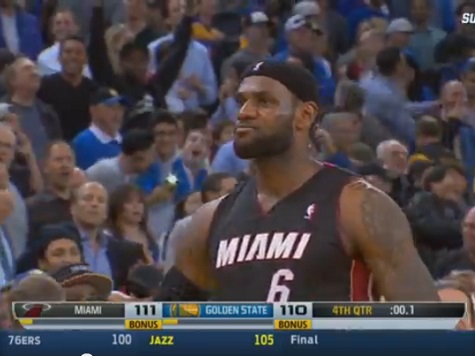 LeBron James Carries Heat to Victory over Warriors with 27-Foot Game-Winning Shot