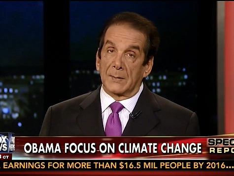 Krauthammer: Obama's Pivot to Climate Change for Political Gain 'Quite Insane'
