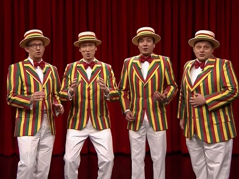 Jimmy Fallon's Barbershop Quartet Performs R. Kelly's 'Ignition'