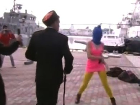 Punk Band Members Horsewhipped by Cossacks in Sochi