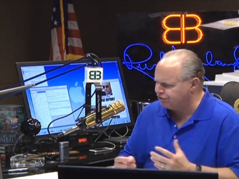 Rush Limbaugh: The Left Is Attempting to Use the NFL as Its Own 'Liberal Social Laboratory'