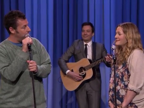 Adam Sandler and Drew Barrymore Perform the 'Every 10 Years' Song