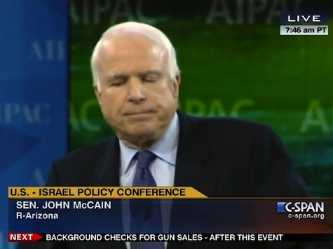 McCain Hammers MIA Obama's 'Feckless Foreign Policy' for Creating Massive International Upheaval