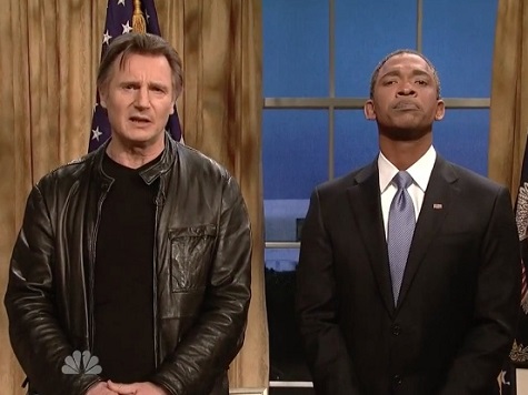 Liam Neeson, SNL's Obama Take on Putin in Show's Cold Open
