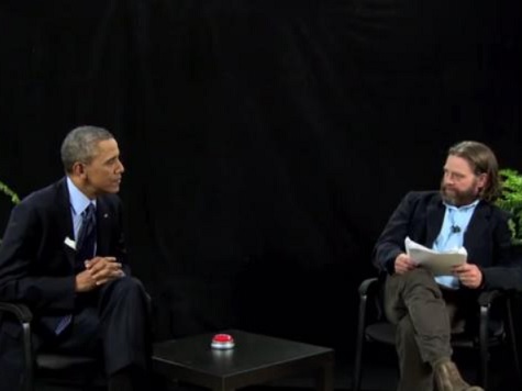 Zach Galifianakis Interviews Obama in Funny or Die Show 'Between Two Ferns'