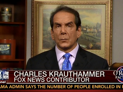 Krauthammer: Arrogant Obama 'Semi-Delusional,' 'Radically Unaware' of His 'Failed Foreign Policy'