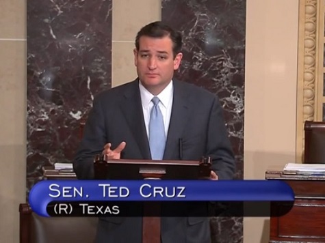 Ted Cruz Takes to Senate Floor to Hammer Harry Reid Over Ukraine Aid Obstacles