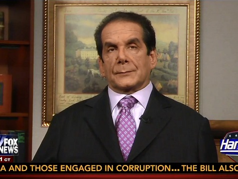 Krauthammer: President's Plea for ObamaCare Enrollment 'the Ultimate Nanny-State Patronizing'