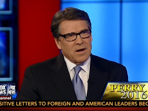 Rick Perry on 2016 Presidential Run: 'I'm Keeping the Option Open'