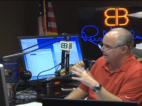 Limbaugh: FBI String of Dem Stings an Obama 'Regime' Effort to Clear Out Bad Apples before Midterms