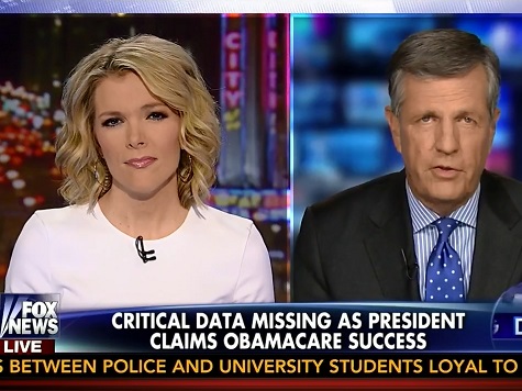 Brit Hume to the Obama Administration on ACA Enrollment: Not a Time 'to Be Dancing in the End Zone'