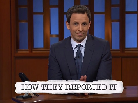 Seth Meyers Takes Shots at CNN, Weekly Standard in 'How They Reported It' Segment on Global Warming
