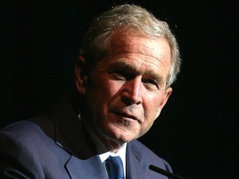 George W. Bush: Former Presidents Compare Their Libraries the Way Other Men Compare Their —-