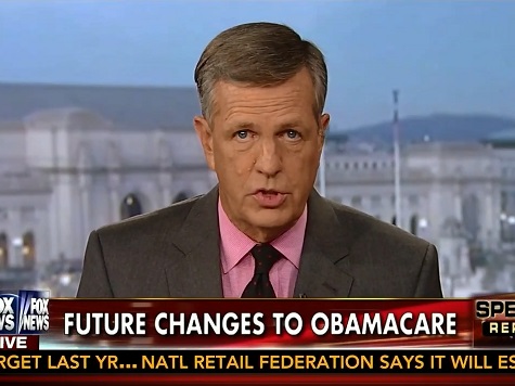 Brit Hume: Notion GOP Won't Repeal ObamaCare 'One of the Silliest' Arguments