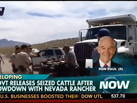 Ron Paul on Bundy Ranch: Feds May 'Come Back with a Lot More Force' Like Waco