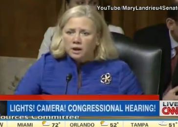 CNN: Landrieu Ad with Fake Footage Is 'Blowing Up in Her Face'