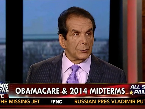 Krauthammer Slams President for ObamaCare Remarks: Makes Stuff Up with 'Brazenness'