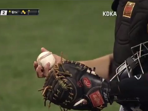 Brewers Player Literally Knocks Cover Off Baseball