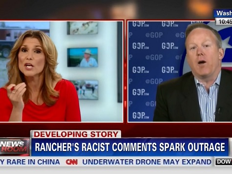 RNC's Spicer Hammers CNN Host for Having Double Standard for Democrats' Offensive Remarks