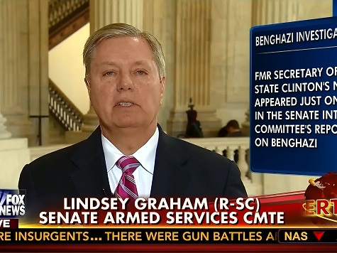 Lindsey Graham: Obama 'Virtually AWOL as a Commander-in-Chief'